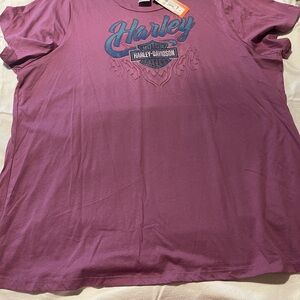 Harley-Davidson Women's Plum Short Sleeve Tee